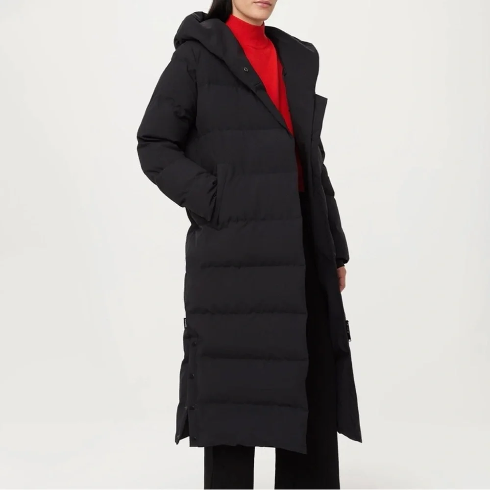 Frank And Oak Women's Highland Midi Length Puffer Coat Size XS New